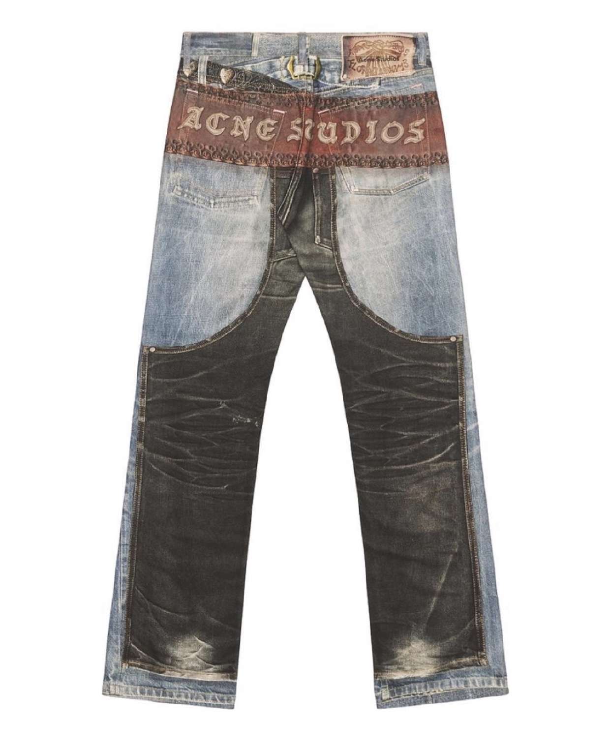 Acne Studios 2010M Trompe L'Oeil Jeans
