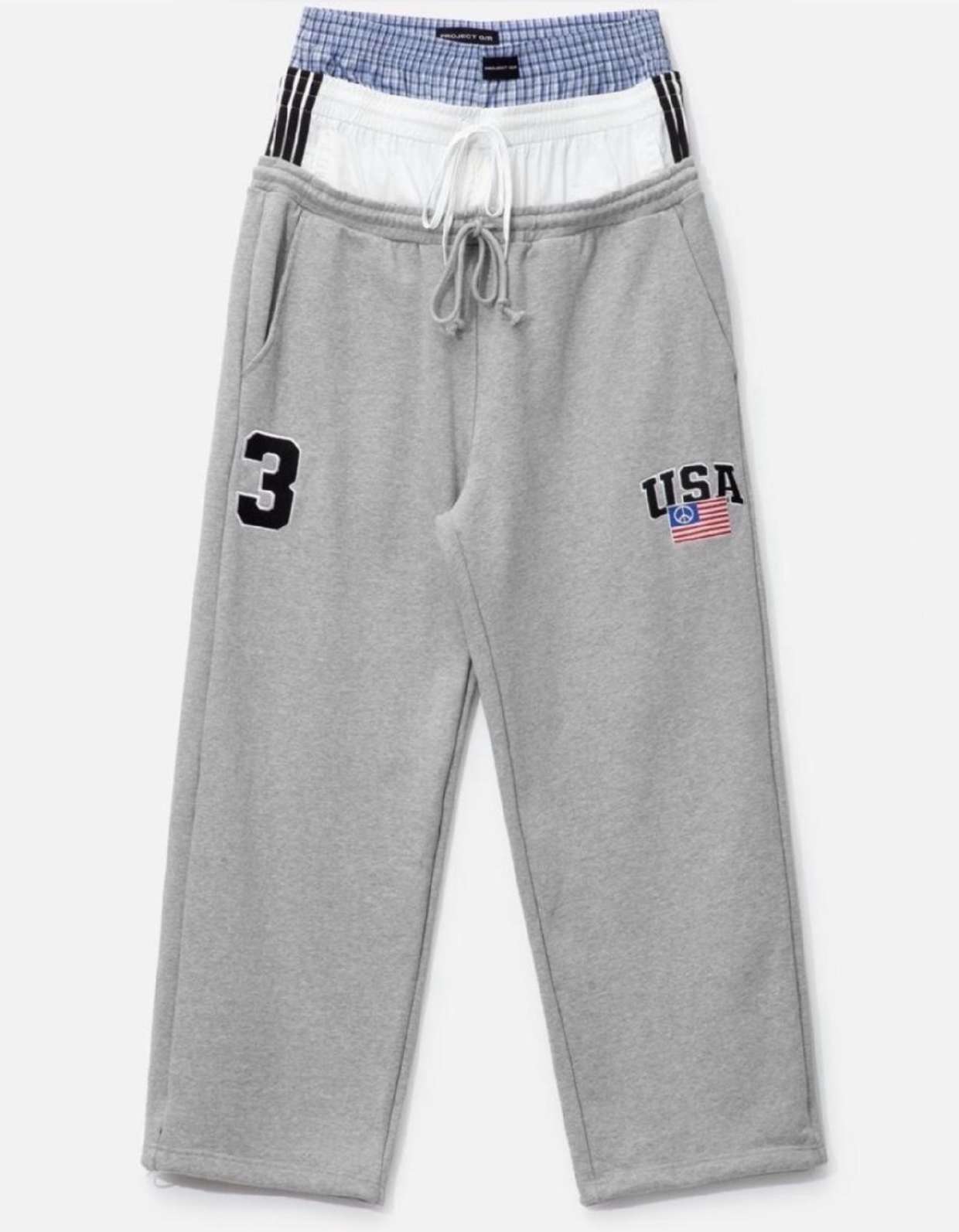 PROJECT G/R 3 Layered Sweatpants